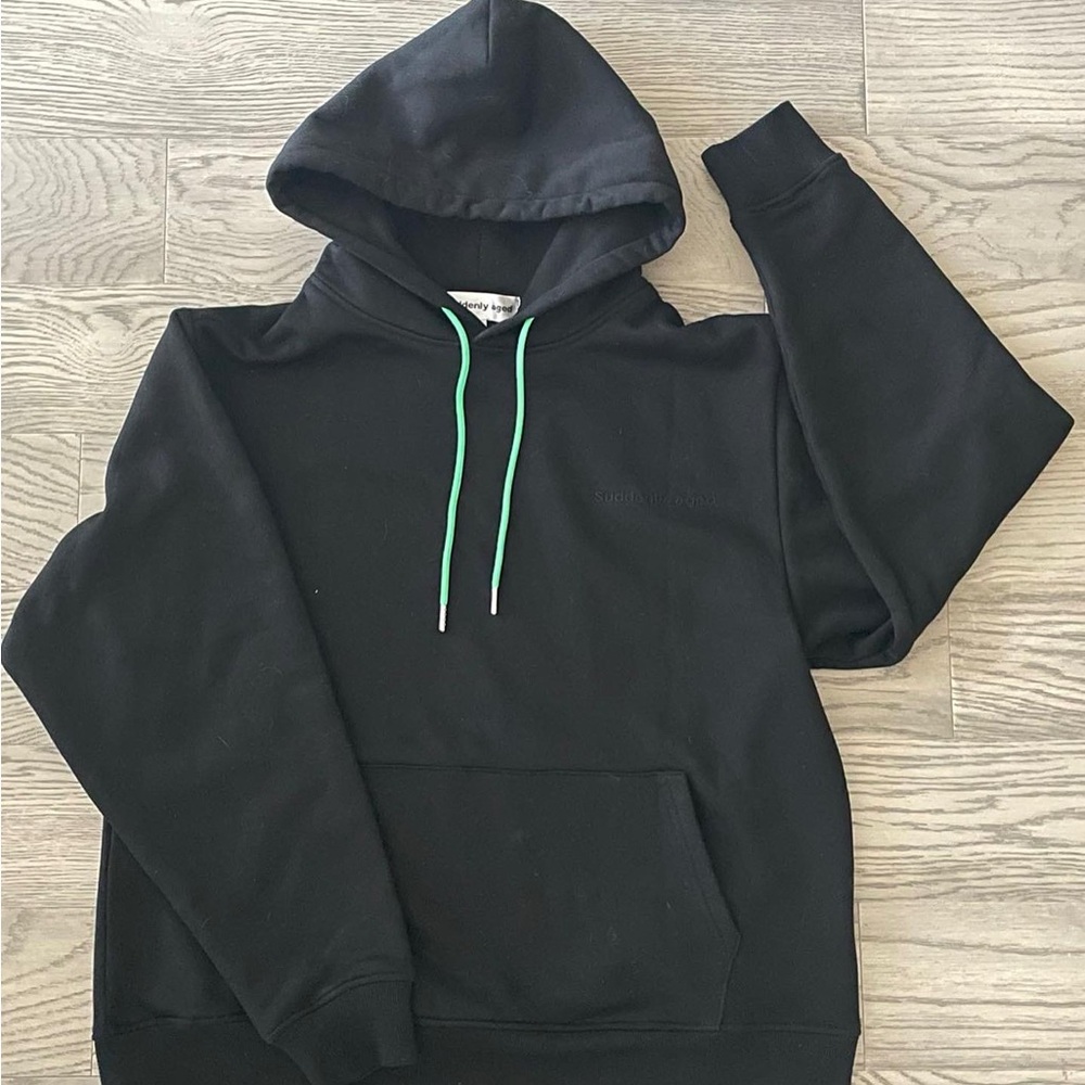 Men’s black hoodie